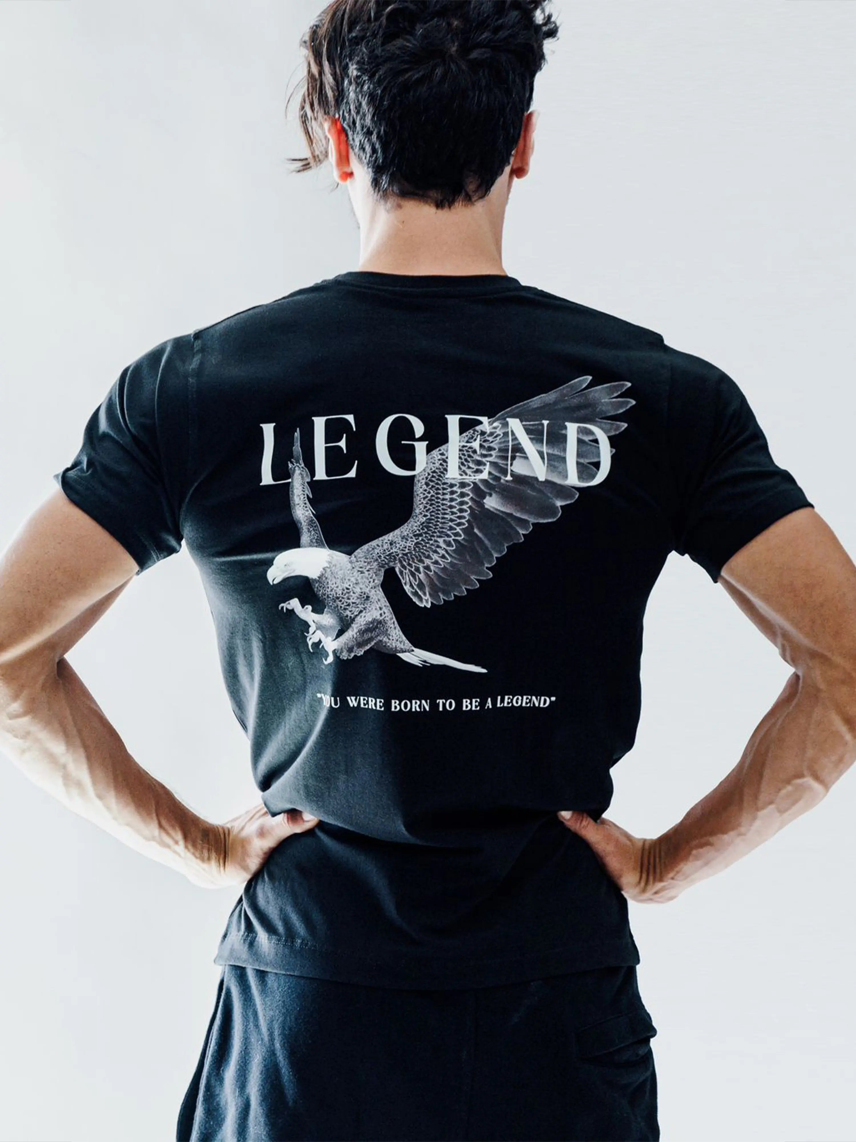 STRIVING T-SHIRT HOMME NOIR Wear and Build STRIVING T-SHIRT HOMME NOIR Wear and Build