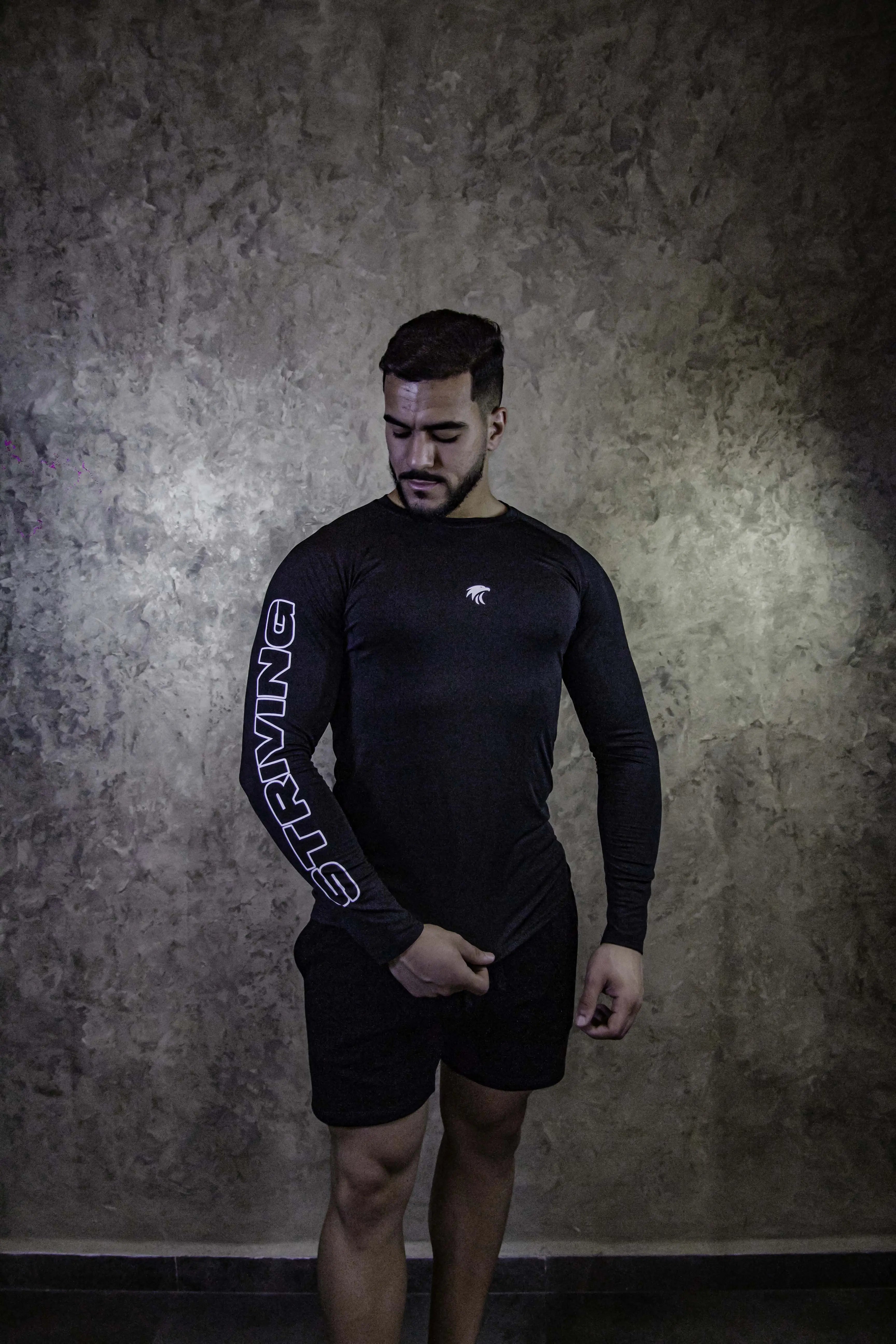 STRIVING LONG SLEEVE COMPRESSION SHIRT Wear and Build STRIVING LONG SLEEVE COMPRESSION SHIRT Wear and Build