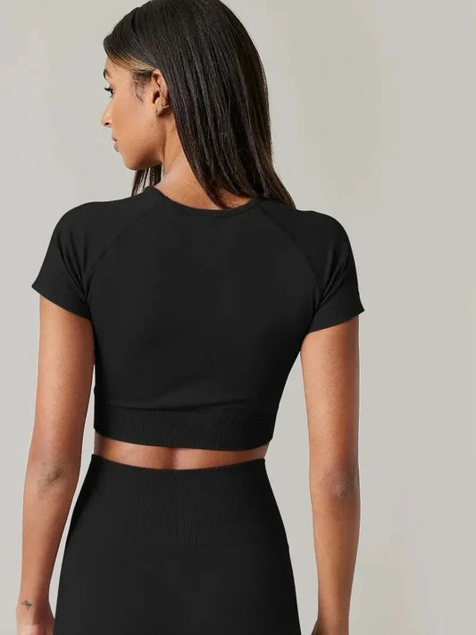 Striving Crop Tops Femmes Wear and Build